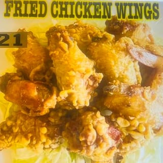 FRIED CHICKEN WINGS, (2RICE,1MCSALAD)
