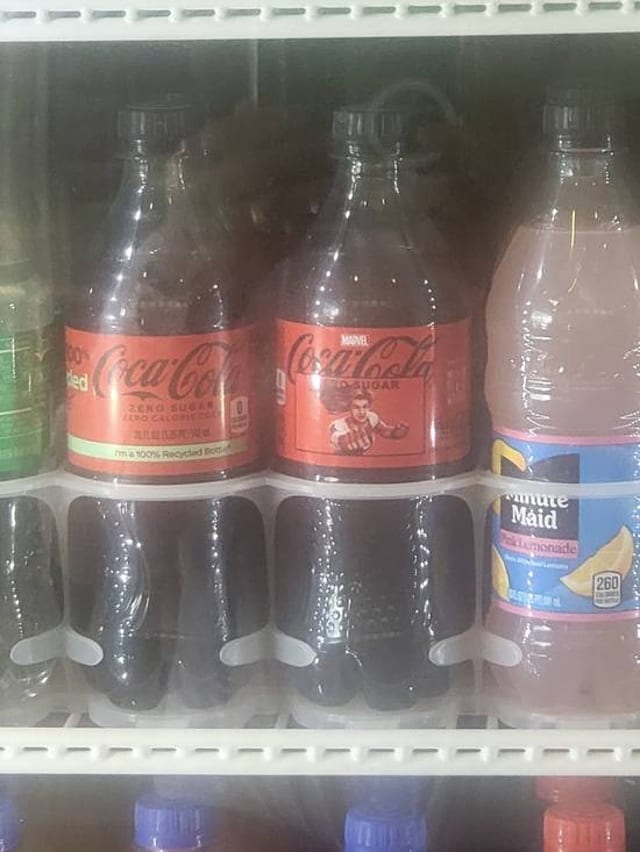 20 OZ COKE ZERO.